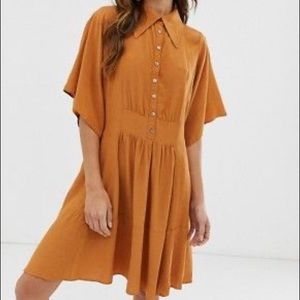 Y. A. S. Oversized mini shirt dress